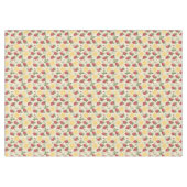 Strawberry Lemon Pattern Tischdecke (Vorderseite (Horizontal))