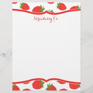 Strawberry Letterhead