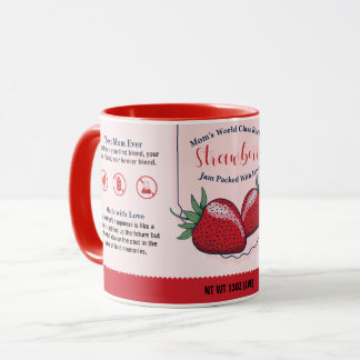 Strawberry-Liebe der Mama Tasse