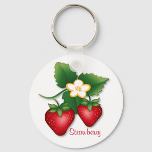 Strawberry Liebe Forever Schlüsselanhänger