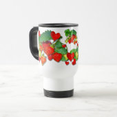 STRAWBERRY LIEBE ~ Reise/Pendlerverkehr Tasse (Vorderseite Links)