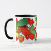STRAWBERRY LIEBE ~ Ringer-Tasse Tasse (Links)