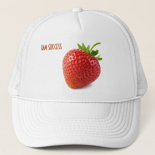 STRAWBERRY LIEBE TRUCKERKAPPE (Vorderseite)