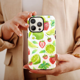 Strawberry Lime Fruit iPhone 14 Case-Mate Case-Mate iPhone 14 Hülle