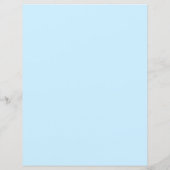 Strawberry Lined Blue Stationery Paper (Rückseite)