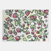 Strawberry Lover Geschenkpapier Set (Vorderseite 2)
