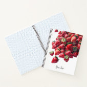 Strawberry Lovers - Niedlich Personalisiert Notizblock (Innenseite)