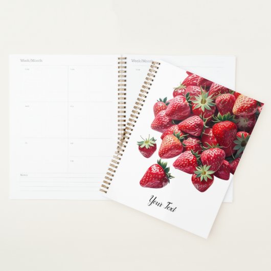 Strawberry Lovers - Niedlich Personalisiert Planer (Anzeige)