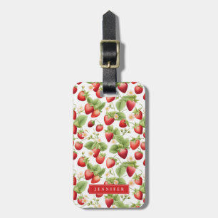 Strawberry Luggage Tags Gepäckanhänger