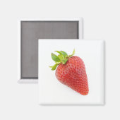 Strawberry Magnet 03 (Vorderseite/Rückseite)