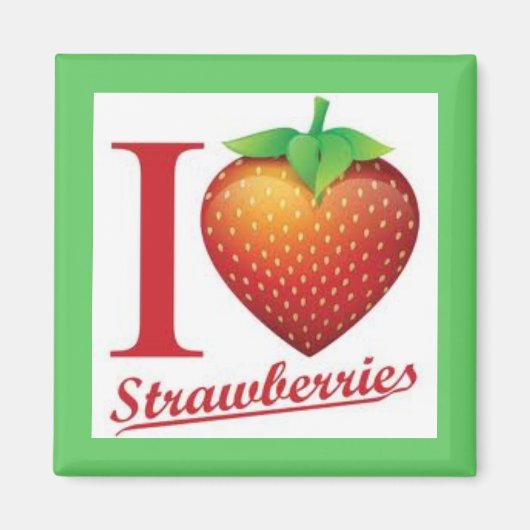 STRAWBERRY MAGNET VON BEVERLY (Vorne)