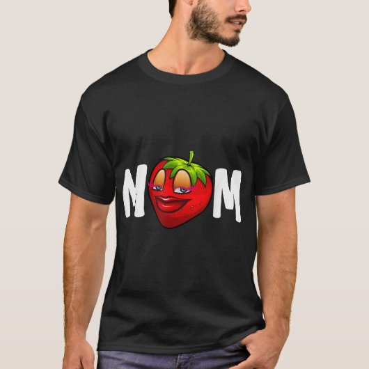 Strawberry Mama T-Shirt (Vorderseite)