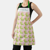 Strawberry Matcha Dinosaur Schürze (InSitu)