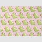 Strawberry Matcha Dinosaur Seidenpapier (Vorderseite)