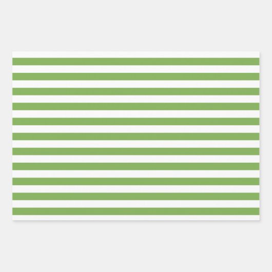 Strawberry Matcha Streifen Geschenkpapier Set (Vorderseite 3)