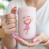 Strawberry Mattglas Bierglas