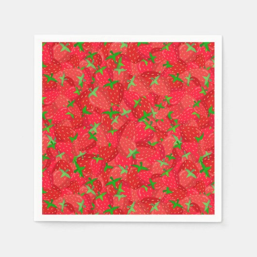 Strawberry Medley Serviette (Vorderseite)