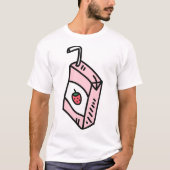 Strawberry milk carton T-Shirt (Vorderseite)