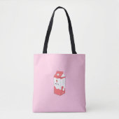Strawberry Milk Carton Tasche (Vorderseite)