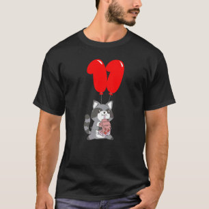 Strawberry Milk Raccoon 11. Geburtstag Kinder Ball T-Shirt