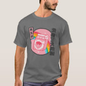 Strawberry Milk Rainbow Japan Style Otaku Vaporwav T-Shirt (Vorderseite)