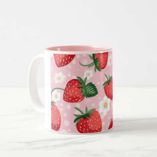 Strawberry Milk Tasse (Vorderseite Links)