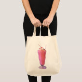 Strawberry Milkshake Tragetasche (Vorderseite (Produkt))