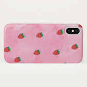 Strawberry Mobile Lovers Collection Case-Mate iPhone Hülle (Rückseite (Horizontal))