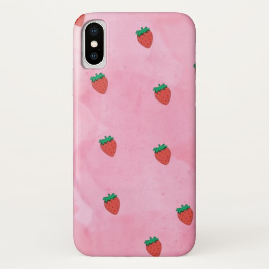 Strawberry Mobile Lovers Collection Case-Mate iPhone Hülle (Rückseite)