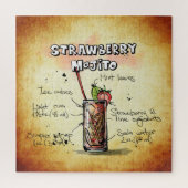 Strawberry Mojito 01 Puzzle (Vertikal)