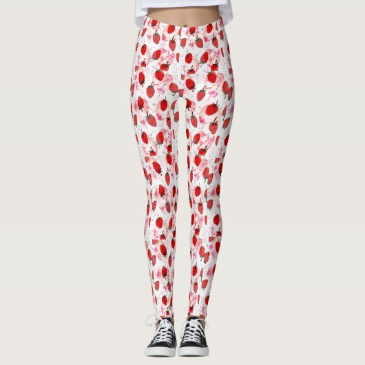 Strawberry Moon Dreams Leggings (Vorderseite)