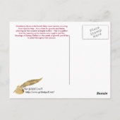 Strawberry Moon Postcard Postkarte (Rückseite)