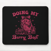 Strawberry Motivation Cute Berry Lover  Mousepad (Vorne)
