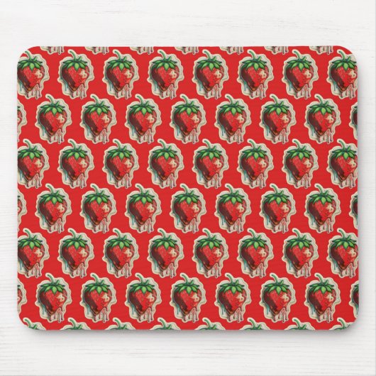 Strawberry Mouse Pad Mousepad (Vorne)