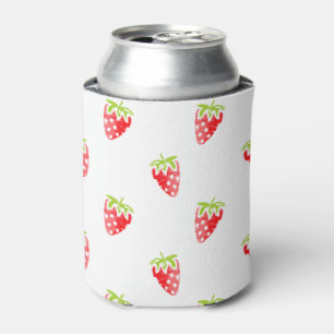 Strawberry-Muster Dosenkühler