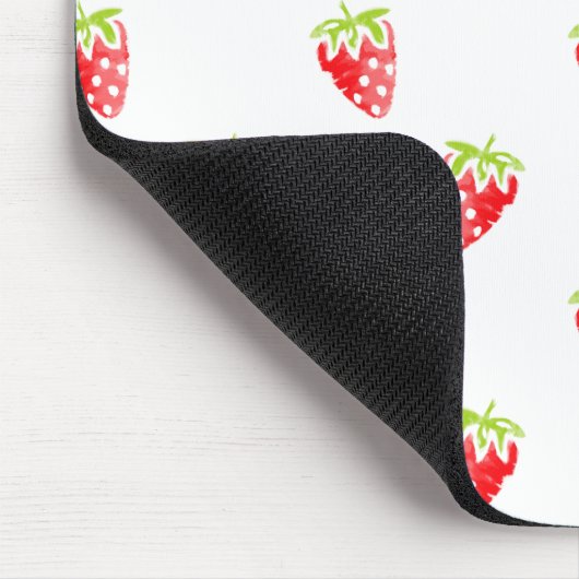 Strawberry-Muster Mousepad (Ecke)