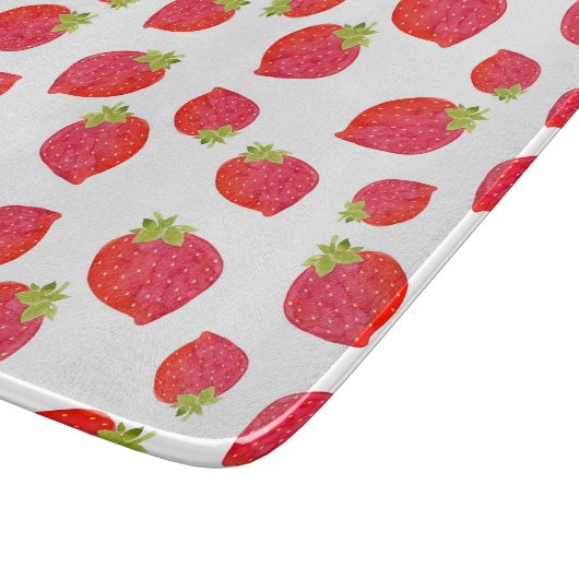 Strawberry-Muster-Schnittplatine Schneidebrett (Ecke)