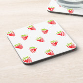 Strawberry-Muster Untersetzer (Linke Seite)
