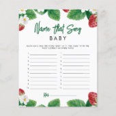 Strawberry Name dieses Song Baby Duschspiel (Vorderseite)