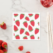 Strawberry Napkins Serviette (Beispiel)