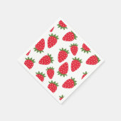 Strawberry Napkins Serviette (Ecke)