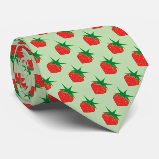 Strawberry Neck Tie Krawatte (Gerollt)