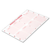 Strawberry Niedlich Weekly Planer Desk Notizblock (angewinkelt)