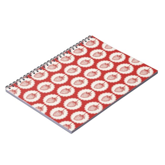 Strawberry Notizblock (Linke Seite)