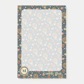 Strawberry Paisley Muster Post-it Notes Klebezettel (Vorderseite)