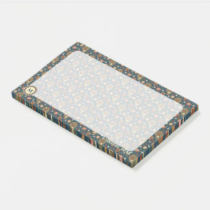 Strawberry Paisley Muster Post-it Notes Klebezettel