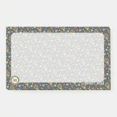 Strawberry Paisley Muster Post-it Notes Klebezettel (Vorderseite)
