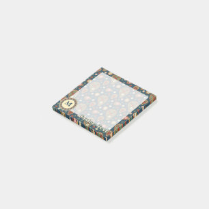 Strawberry Paisley Muster Post-it Notes Klebezettel