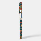 Strawberry Paisley Pattern Case-Mate iPhone Hülle (Rückseite / Links)