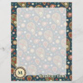 Strawberry Paisley Pattern Flyer (Vorne)